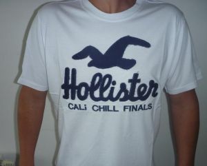 Nový tovar! Hollister tričká biele a čierne